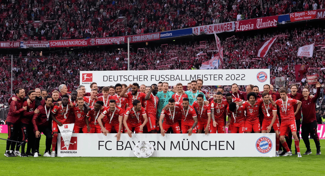 拜仁慕尼黑客场取胜里昂，德甲球队继续领跑